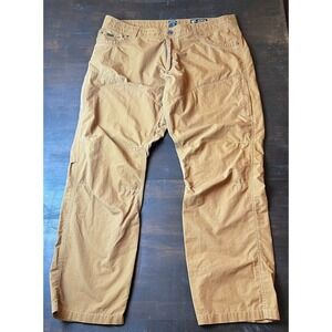 Kuhl Born In The Mountains Pants Men 42x32 RN#108846 Hiking Nylon Brown READ